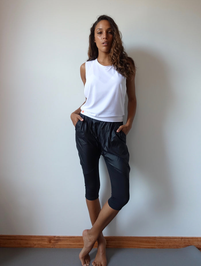 King of the Road Unisex White Muscle Tank Top tops kor-nyc