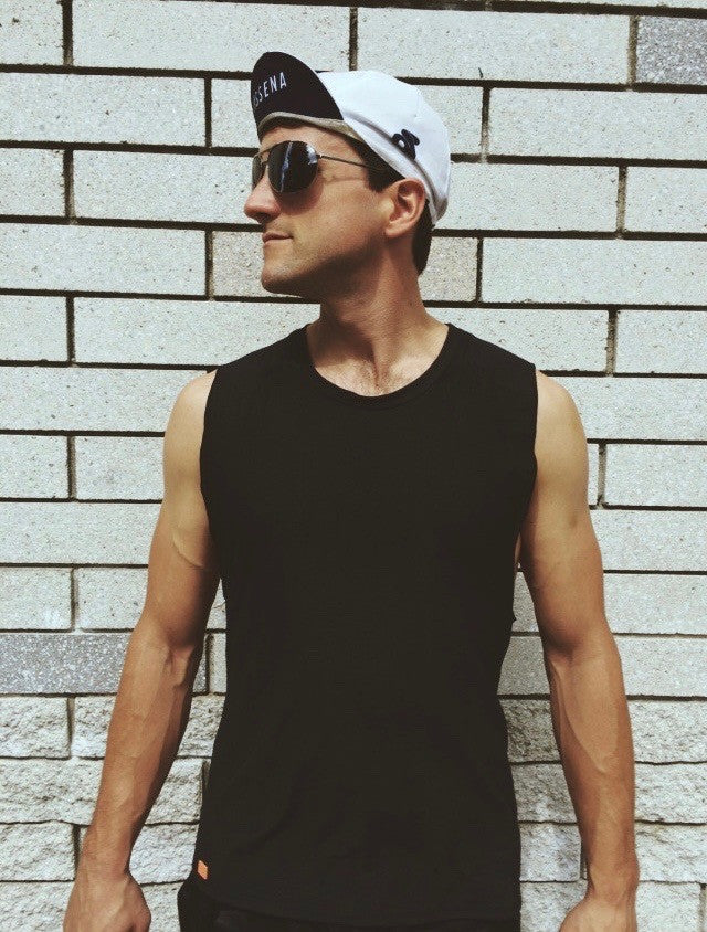 King of the Road Unisex Black Muscle Tank tops kor-nyc