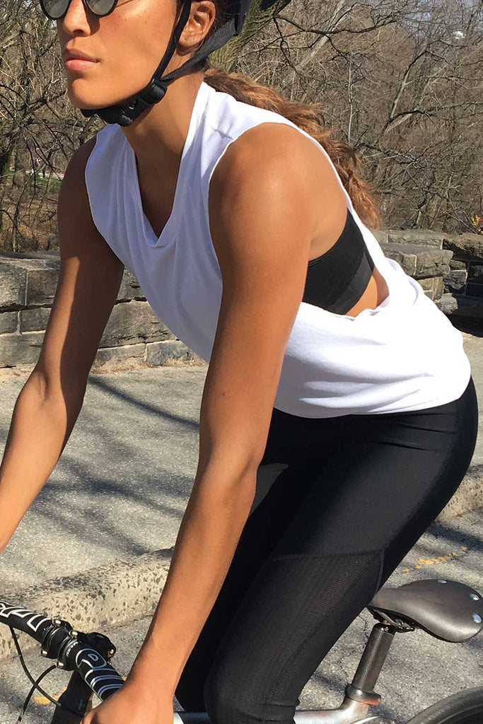 King of the Road Unisex White Muscle Tank Top tops kor-nyc